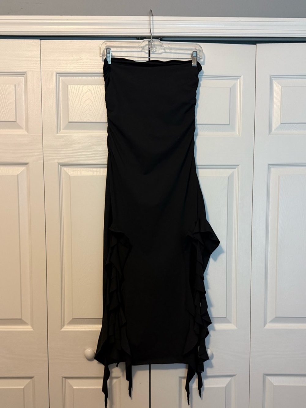 Strapless Ruffle Dress - Picture 3 of 8